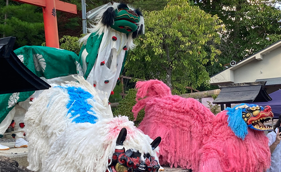 『弁天さんの夏祭り』獅子パフォーマンスイメージ