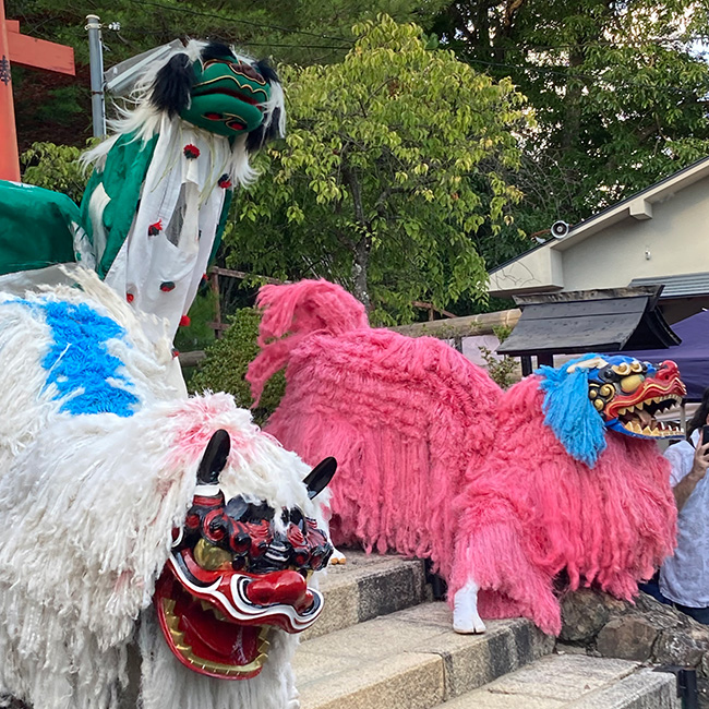 『弁天さんの夏祭り』獅子パフォーマンスイメージ